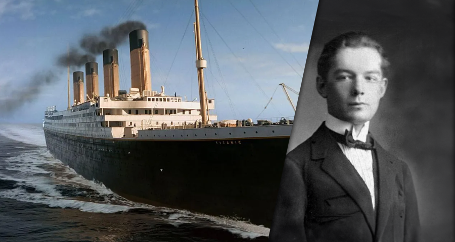 Un hommage au violoniste spadois Georges Krins à l'expo Titanic