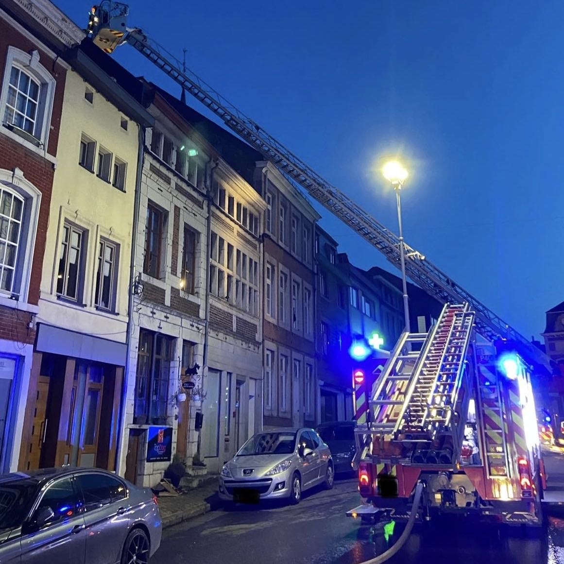 Incendie de cheminée à Herve : une personne relogée