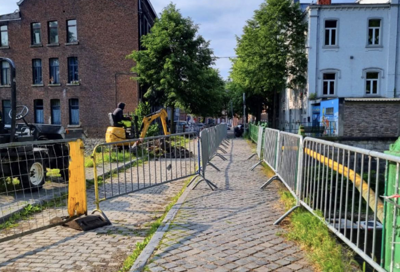 Verviers : les travaux de réfection du pont des Dardanelles ont enfin commencé !