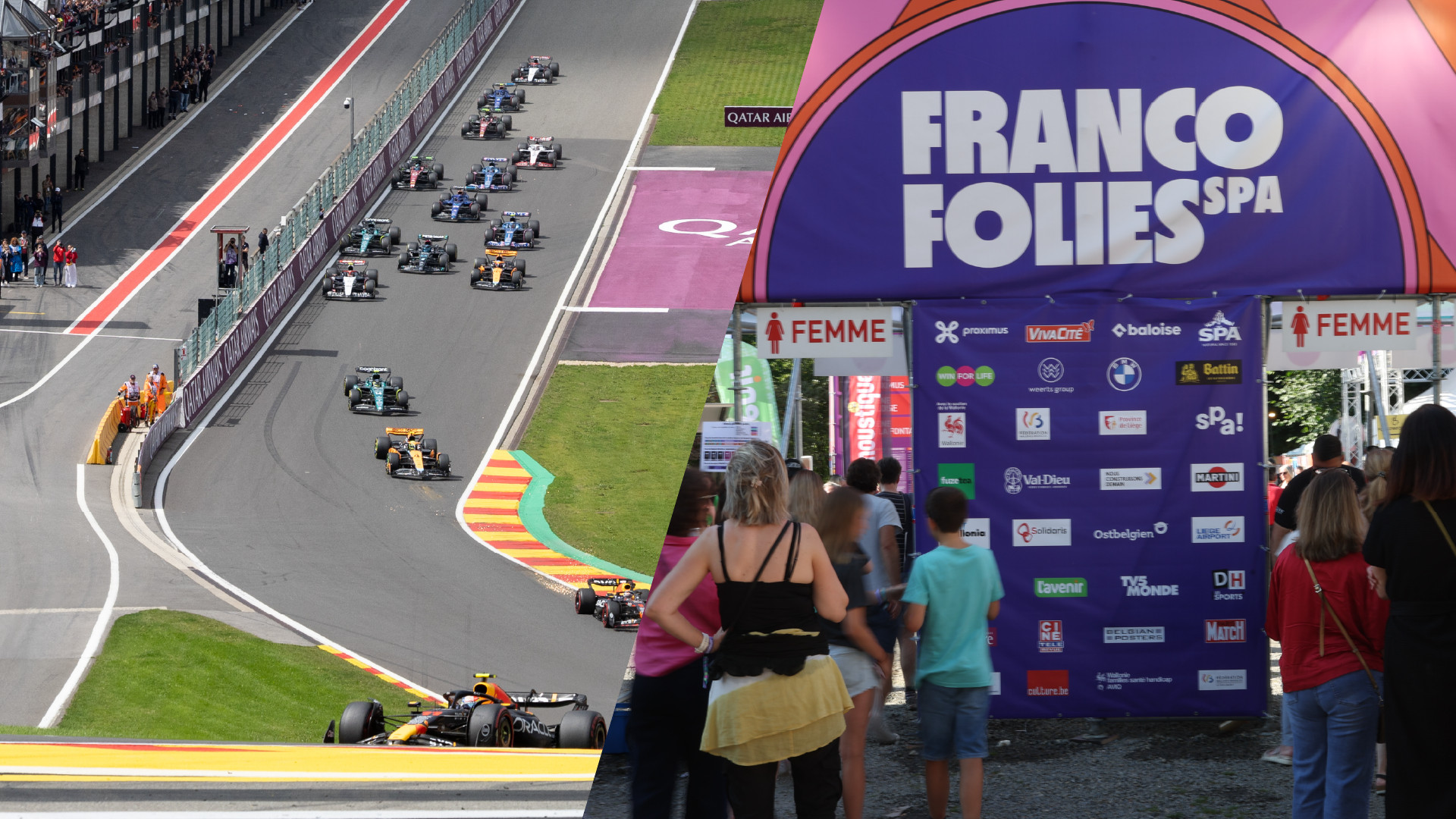 Les Francofolies de Spa 2026 déplacées à cause... de la F1 !