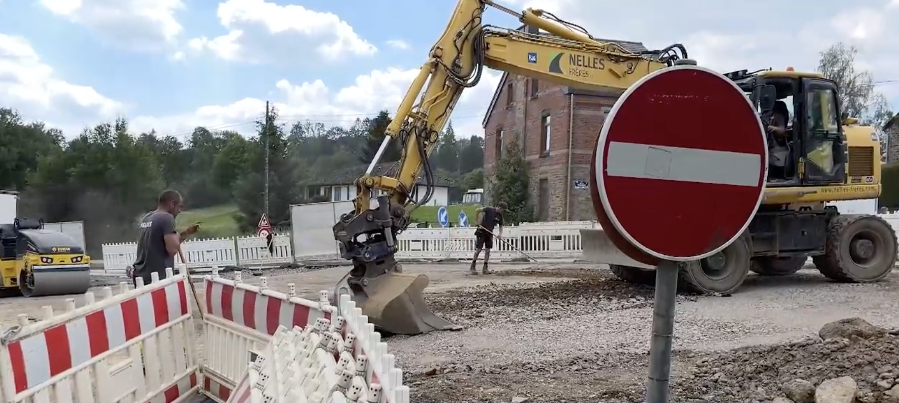Le chantier de la traversée de Francorchamps est en retard !