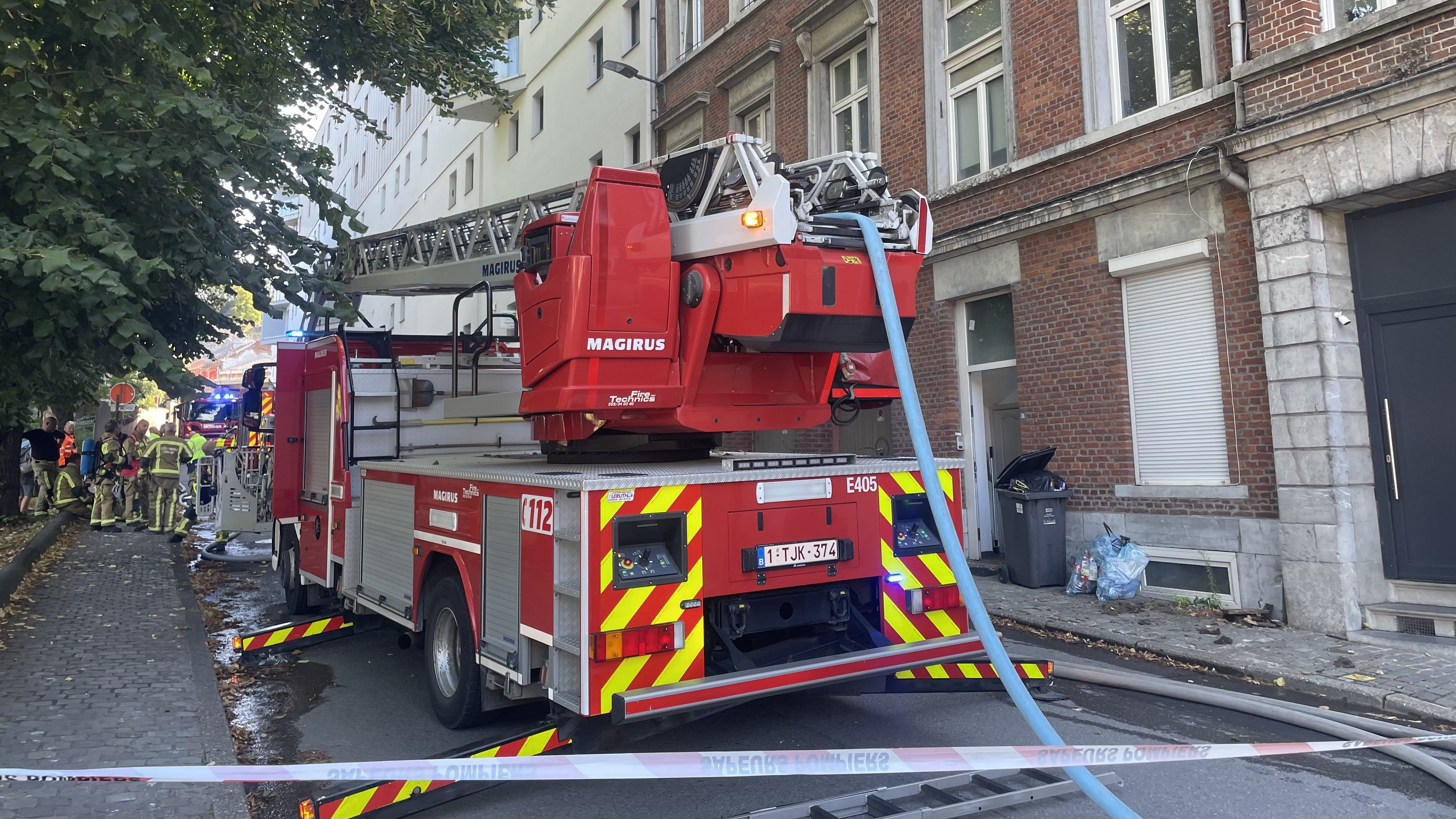 Incendie à Verviers causé par un briquet manipulé par un enfant