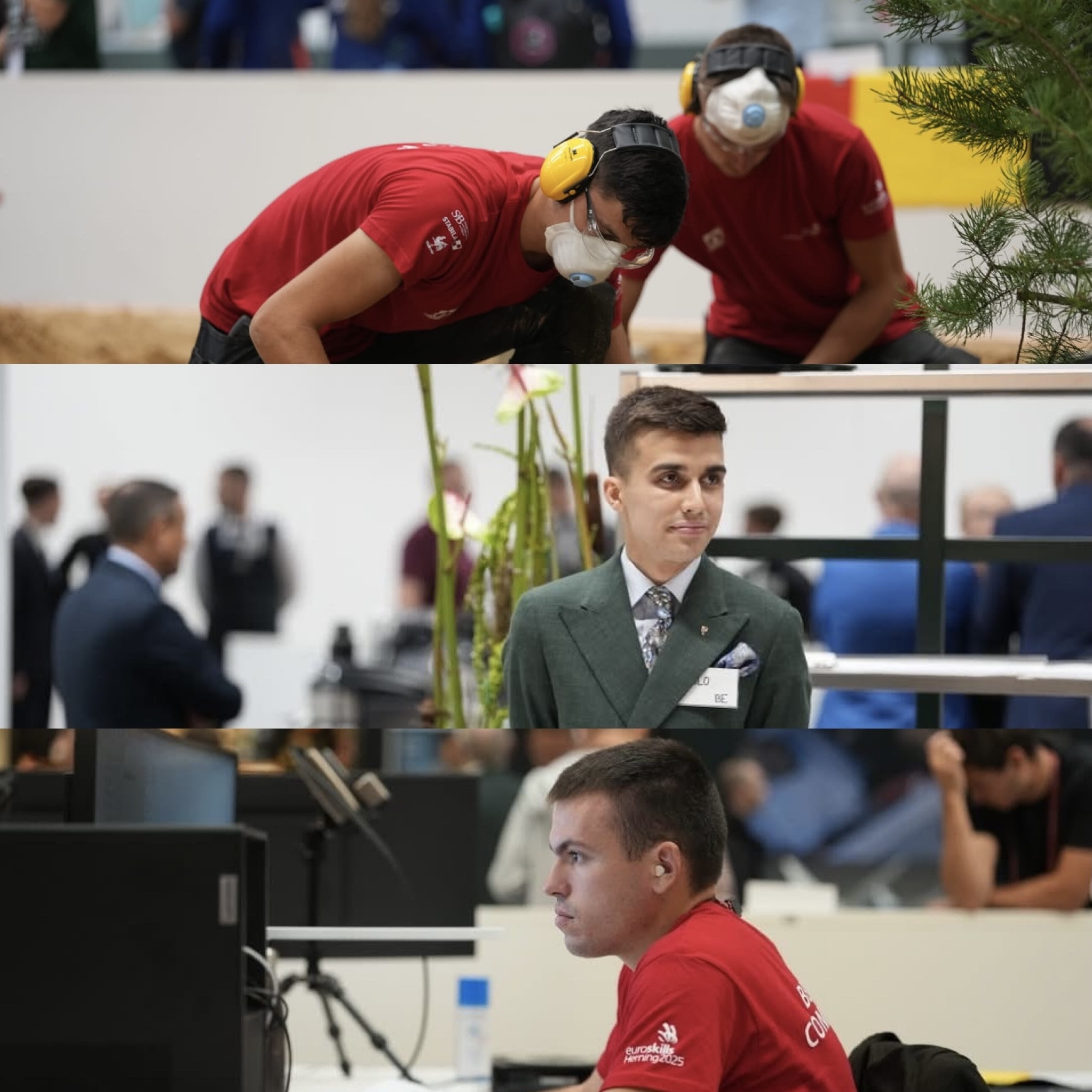 EuroSkills 2025 :  nos compétiteurs verviétois raflent les médailles au Danemark !