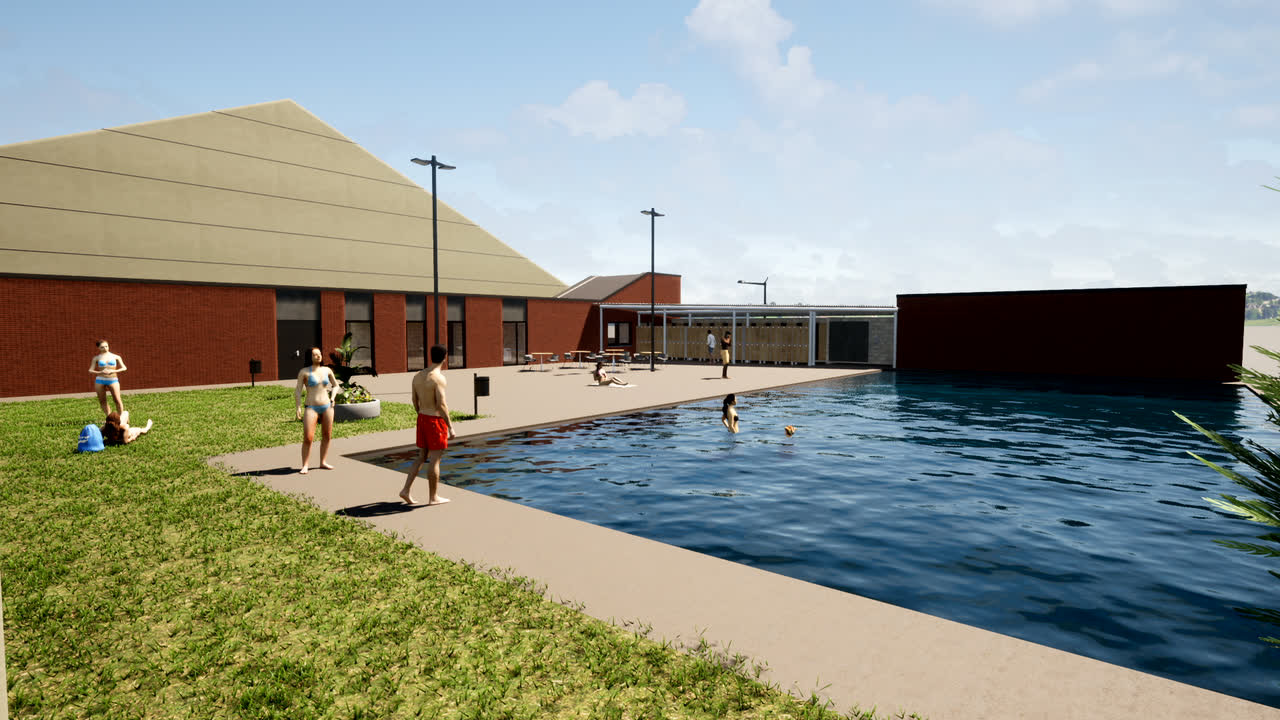 Theux : feu vert pour une nouvelle piscine et un hall de tennis agrandi