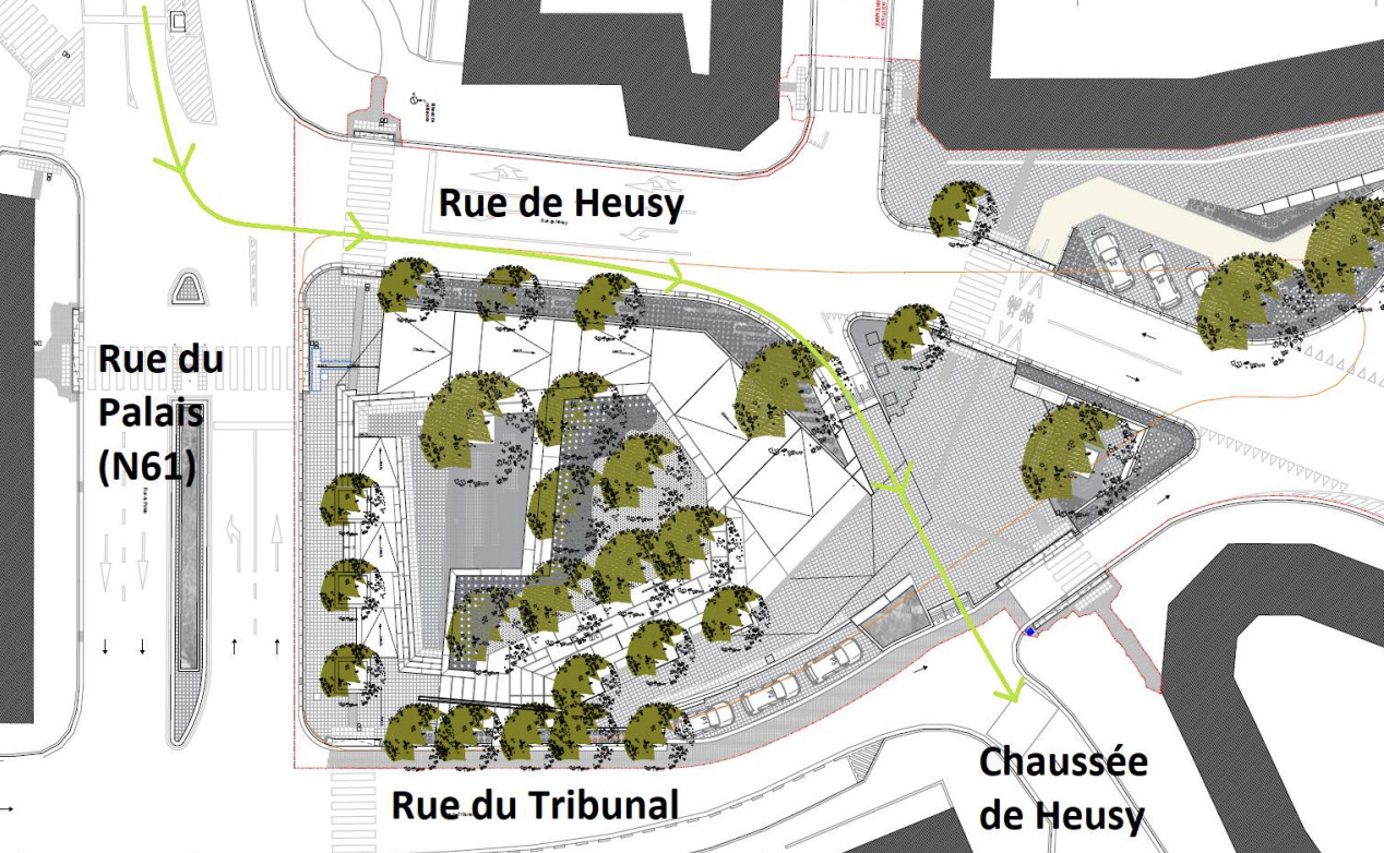 Verviers : le carrefour de la Porte de Heusy va être modifié