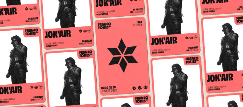 JOK'AIR en exclusivité belge cet été à Spa, le même soir que GIMS !