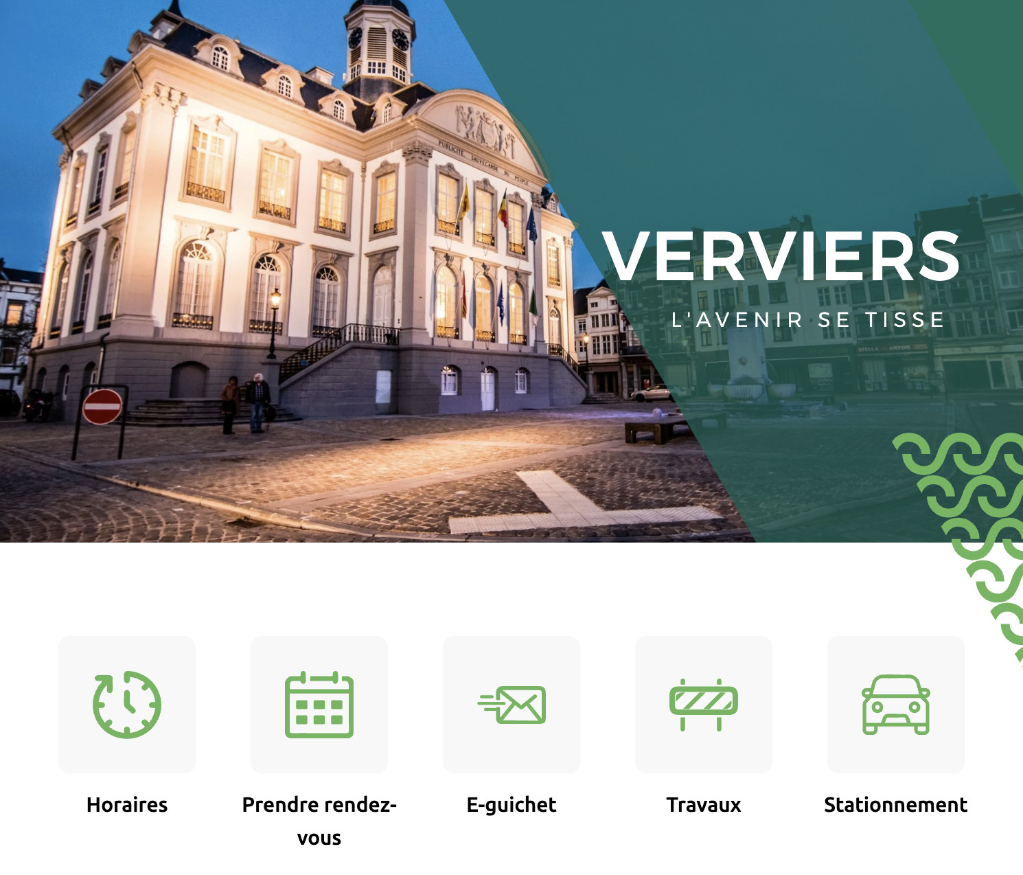 Verviers lance son nouveau site : simple, rapide, mobile