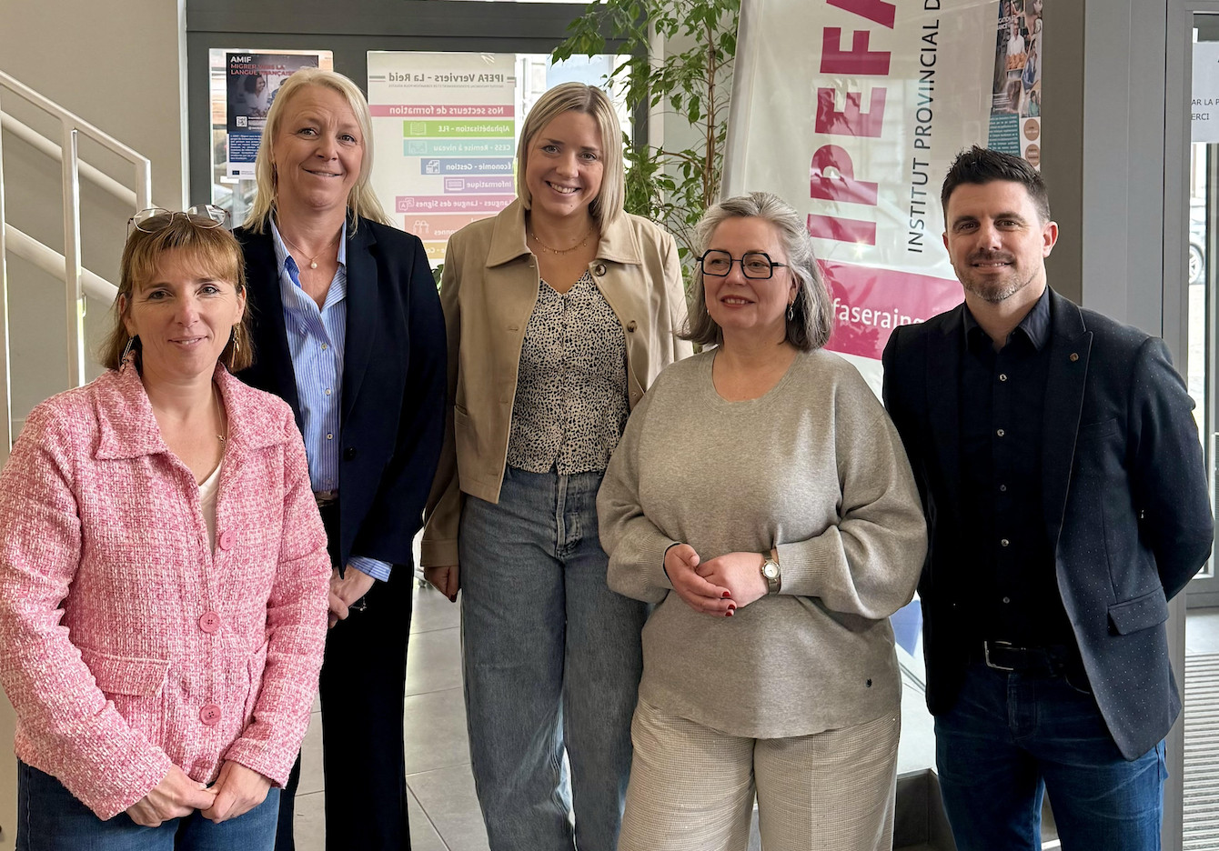 Stéphanie Cortisse à l’écoute des écoles pour adultes de Verviers
