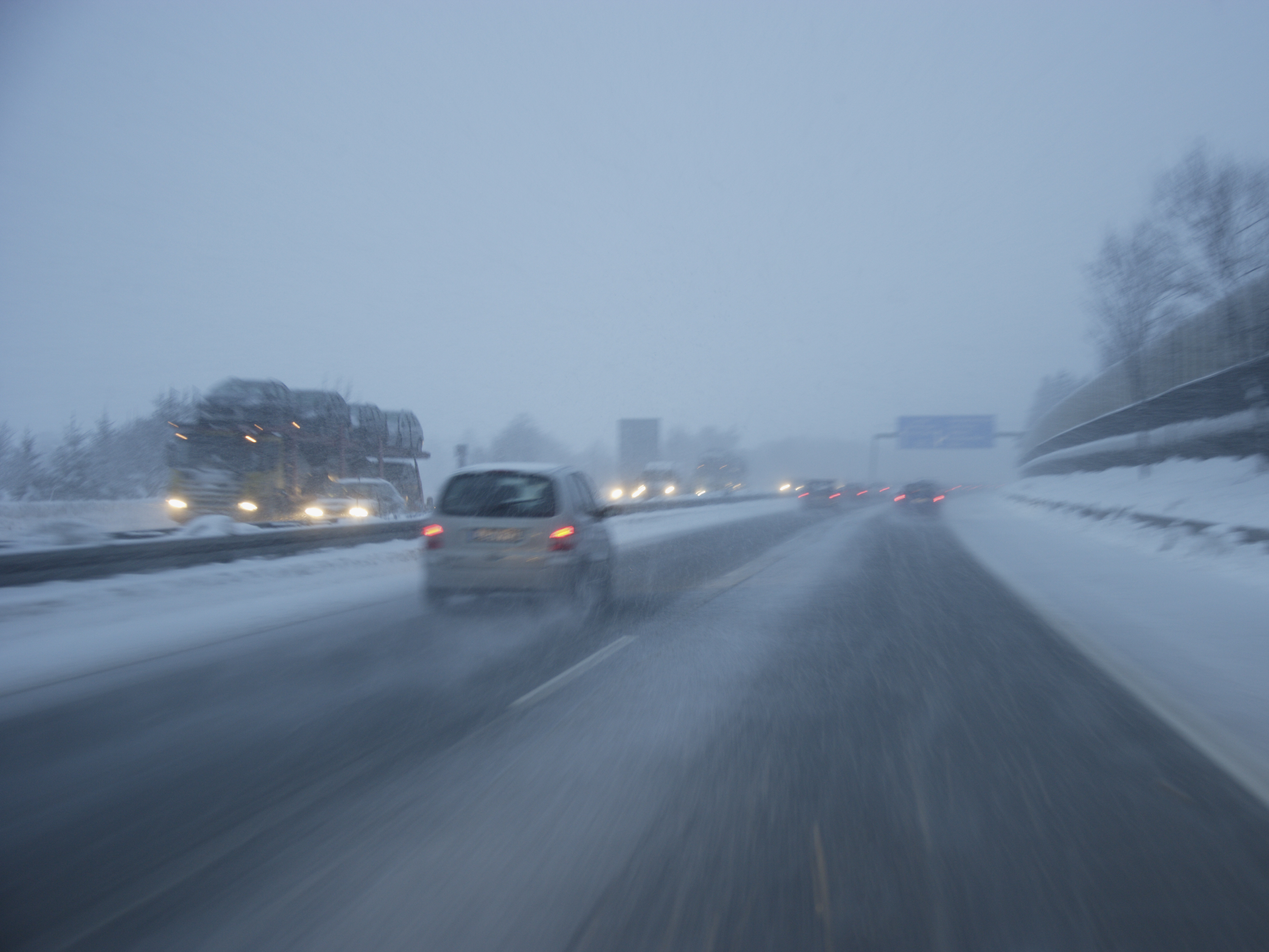 Météo : alerte jaune aux conditions glissantes et 1722 activé