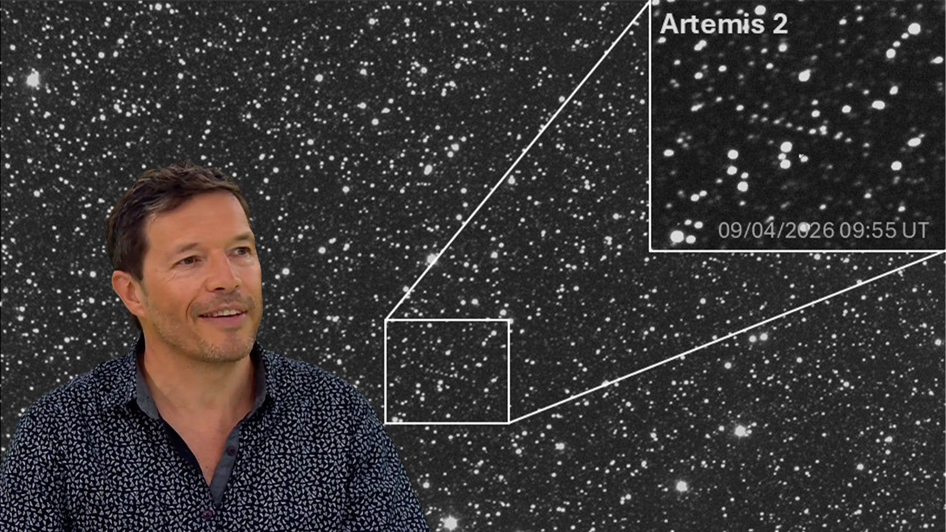 L’astrophysicien spadois Emmanuel Jehin a observé la capsule Orion