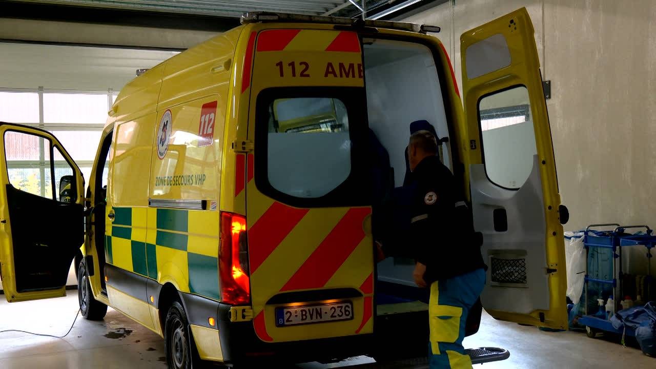 Jehanster : véhicule dans une façade, plusieurs blessés graves