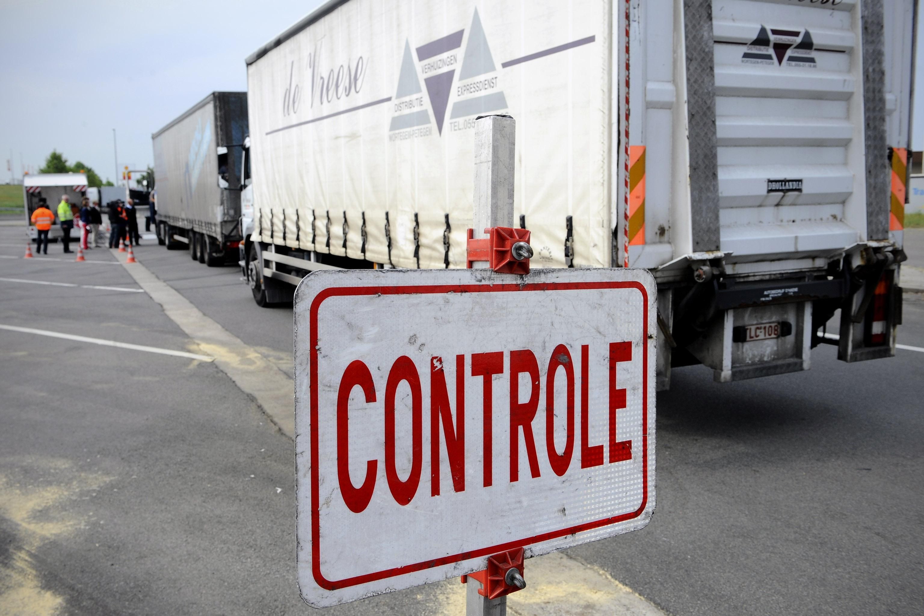 Poids lourds contrôlés à Lichtenbusch : plusieurs infractions constatées