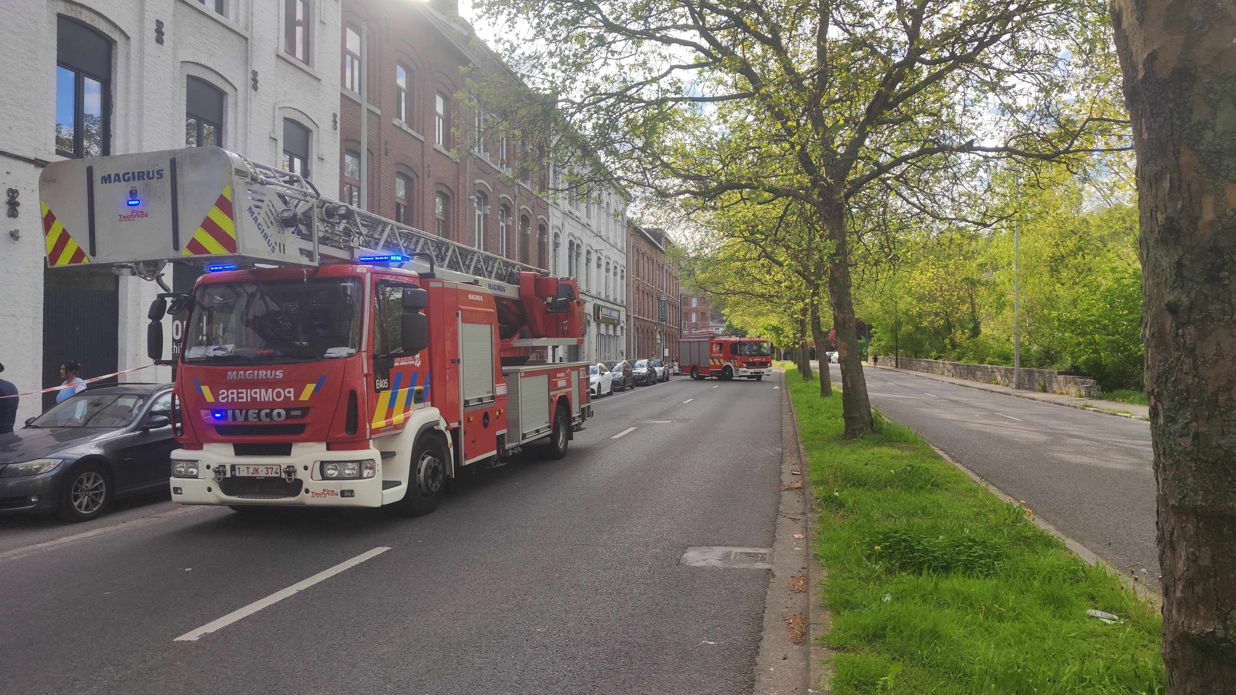 Verviers : chaudière en feu, intervention rapide des pompiers