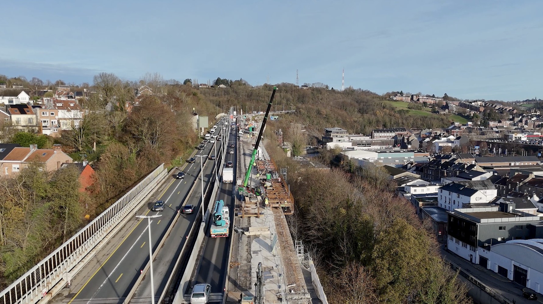 Chantier du viaduc de Lambermont : le basculement de circulation prévu ce jeudi