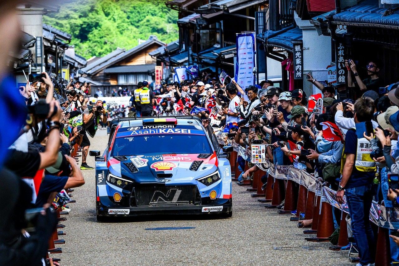 Neuville impuissant au Rallye du Japon face à l’hégémonie Toyota