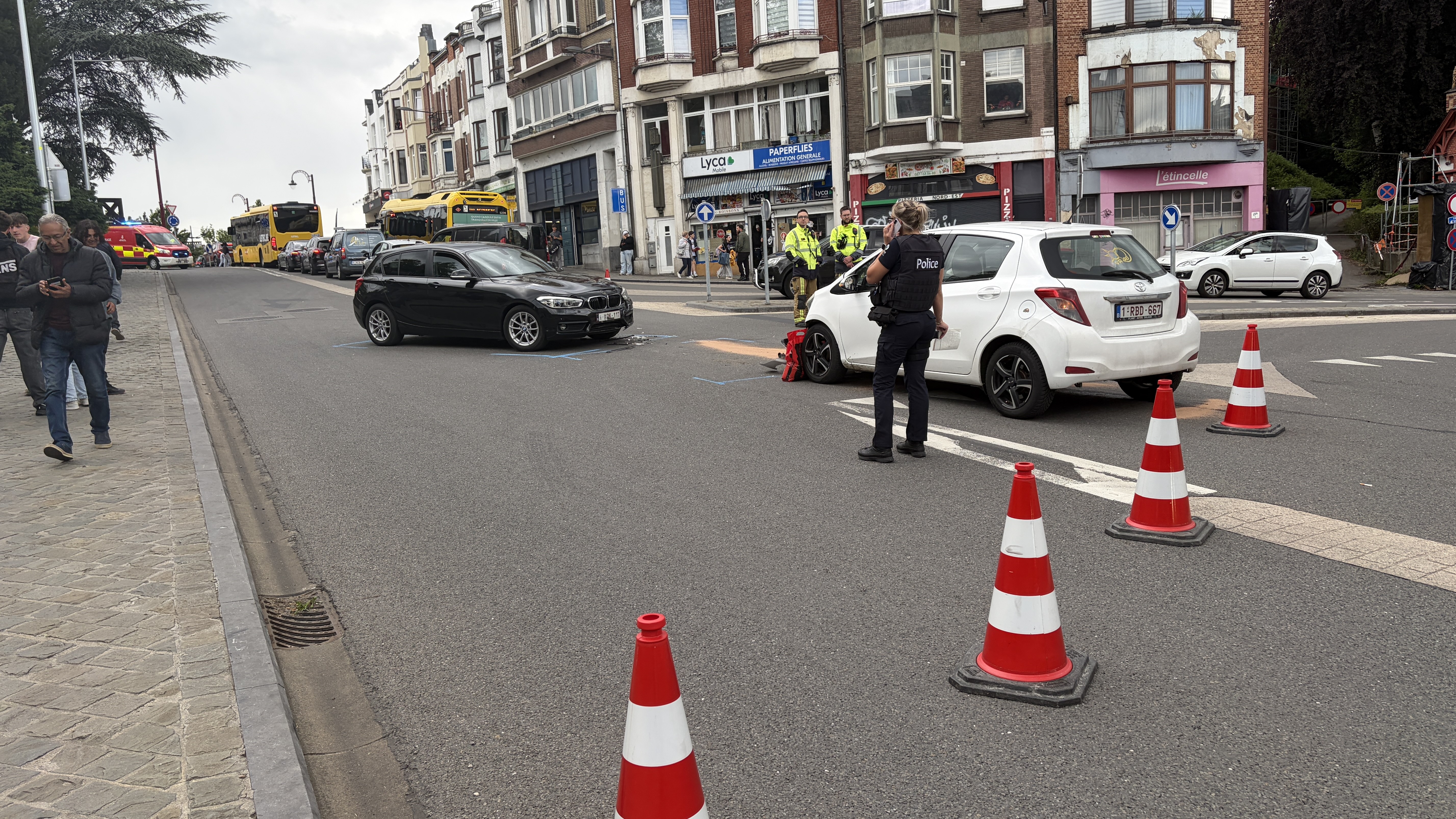 Collision à Verviers : circulation perturbée place de la Victoire