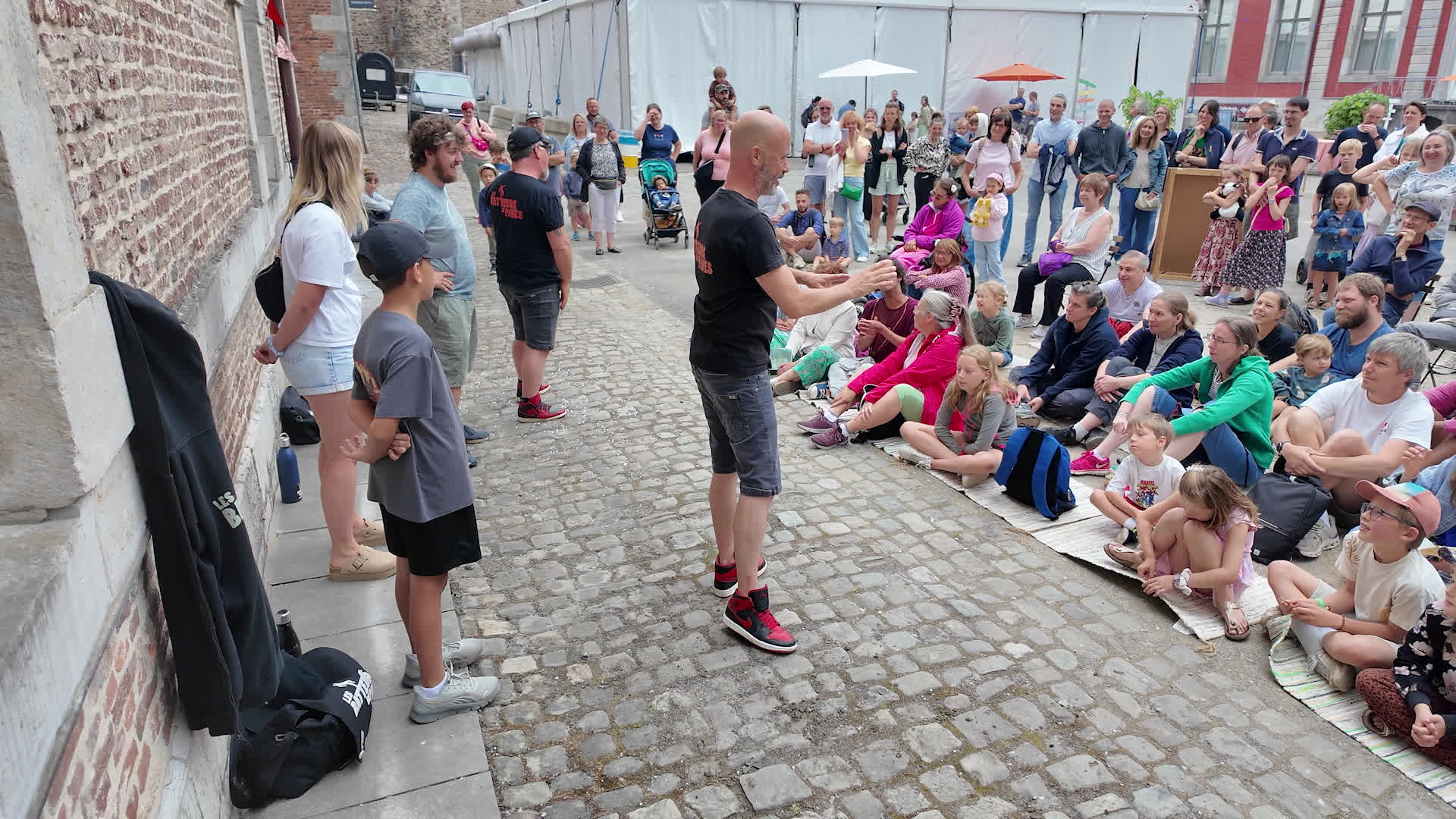 Les P'tits Festarts ont fait rayonner l'Abbaye de Stavelot
