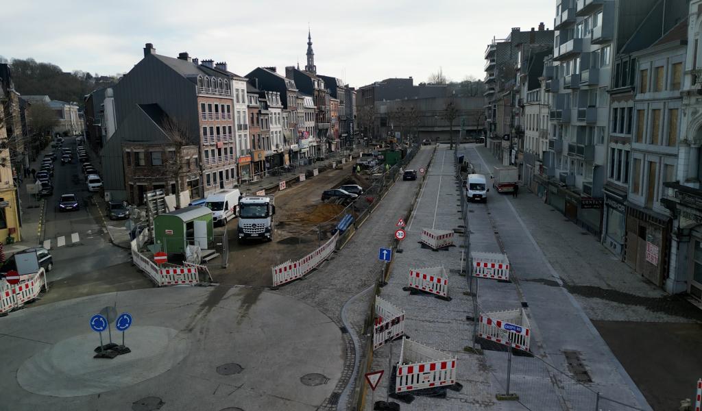 Verviers, Ville Conviviale : nouvelle phase du chantier ce 20 mars