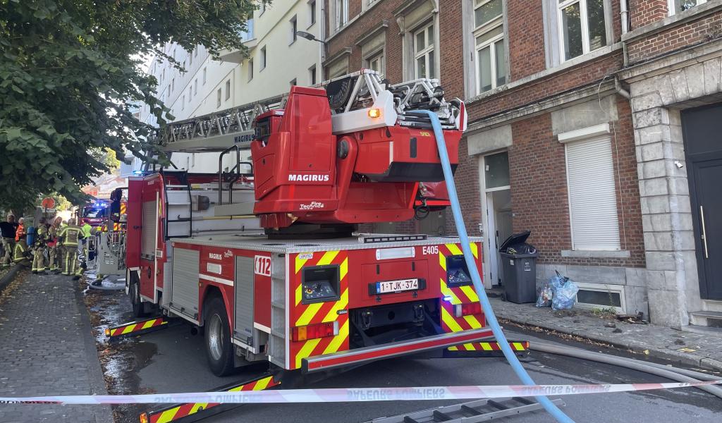 Incendie à Verviers causé par un briquet manipulé par un enfant