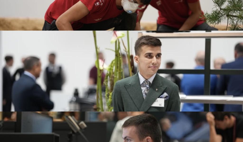 EuroSkills 2025 :  nos compétiteurs verviétois raflent les médailles au Danemark !