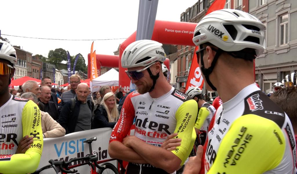 Wellens, De Lie, Rex... du beau monde au départ du GP de Wallonie à Dison !