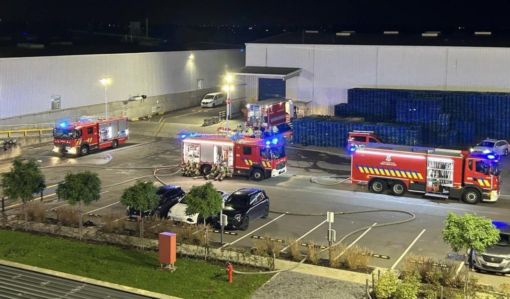 Incendie maîtrisé à l’usine Essity à Stembert : un ouvrier légèrement intoxiqué