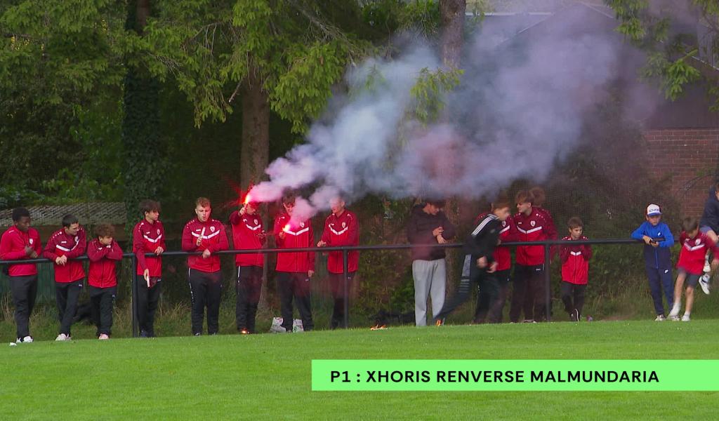 Malmedy s'incline à Xhoris, désormais seul leader de P1