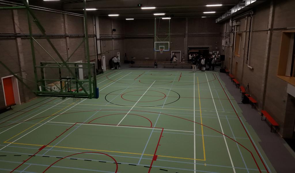 Une salle flambant neuve et durable à Henri-Chapelle