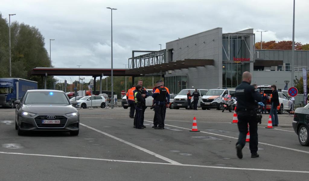 Le poste frontière de Lichtenbusch sous surveillance renforcée