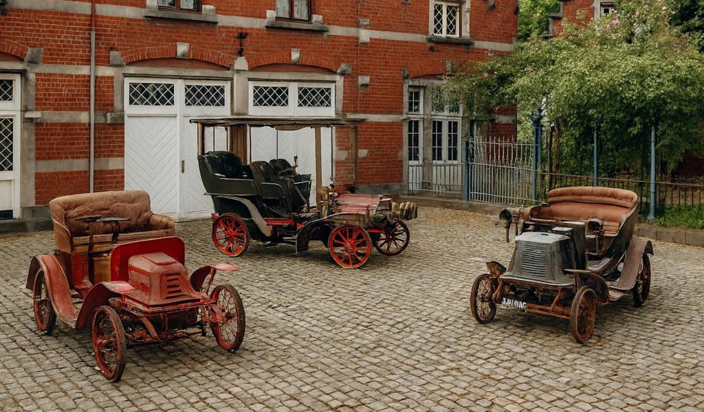 Stavelot : trois voitures oubliées depuis cent ans refont surface