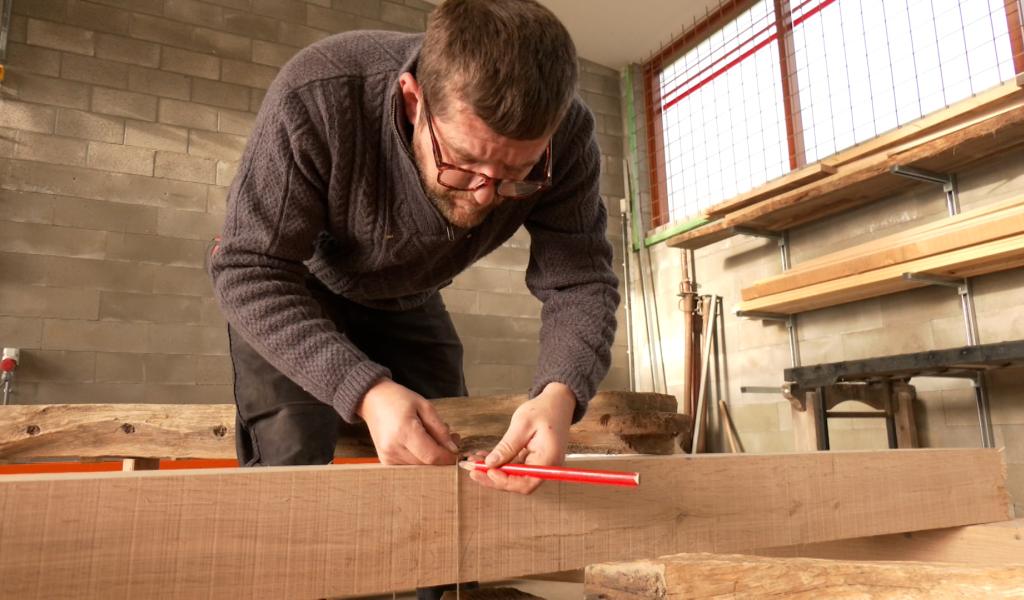 Stoumont : Marc Dublet, l'artisan-charpentier qui fait revivre les colombages