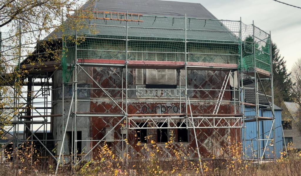 Sourbrodt: un gîte pour chauve-souris dans une ancienne cabine d'aiguillage!