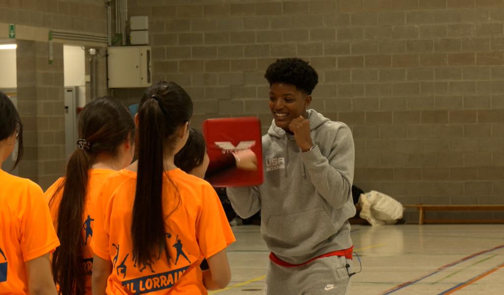 2 pros de la boxe made in USA à l'Athénée Thil Lorrain