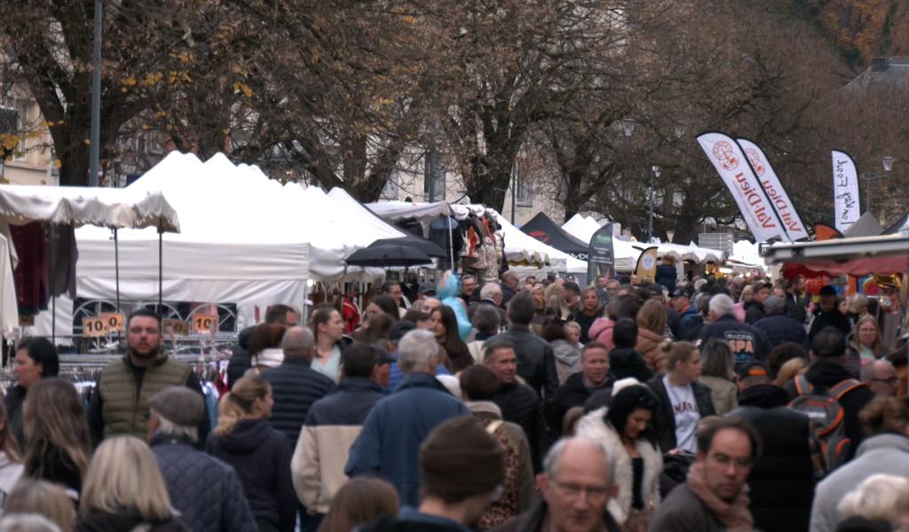 Foire à Spa : des noix et des gaufres!