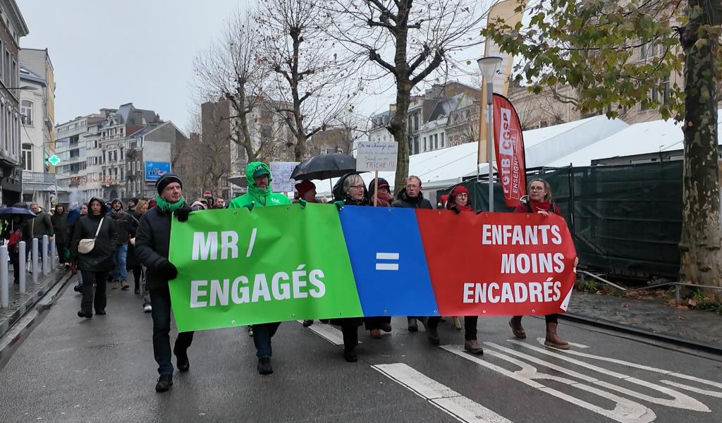 La marche de la colère