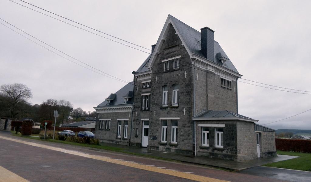 L’ancienne gare au cœur des projets 2026 à Lierneux