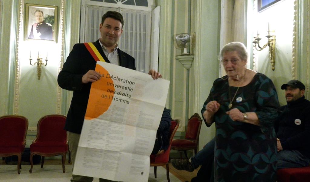 Verviers : les Droits de l’Homme au cœur d’une rencontre inédite à l’Hôtel de Ville