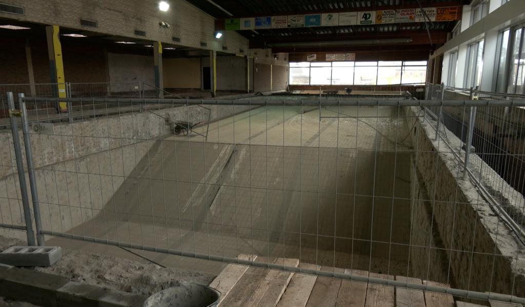 Piscine de Herve: démolition terminée, place aux rénovations