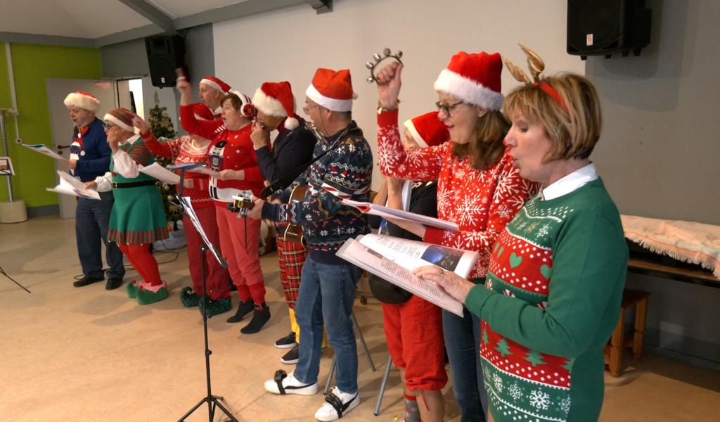 Les Verviclowns amènent la magie de Noël à la résidence La Lainière