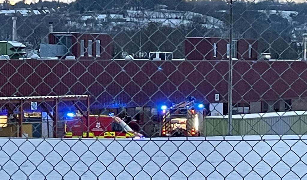 Feu sur une ligne de production chez Delacre : une personne intoxiquée