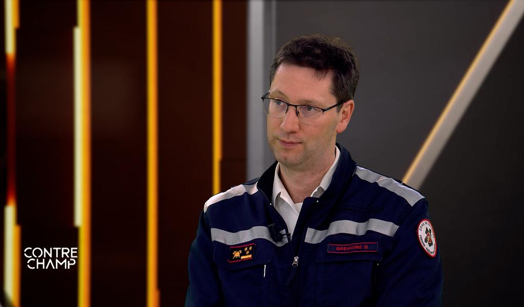 Quentin Grégoire: "Le métier de pompier évolue"