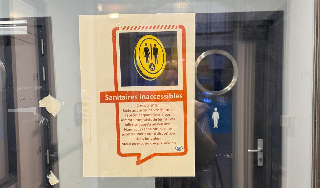 Verviers-Central privée de toilettes : la SNCB promet une solution… mais pas avant 2027