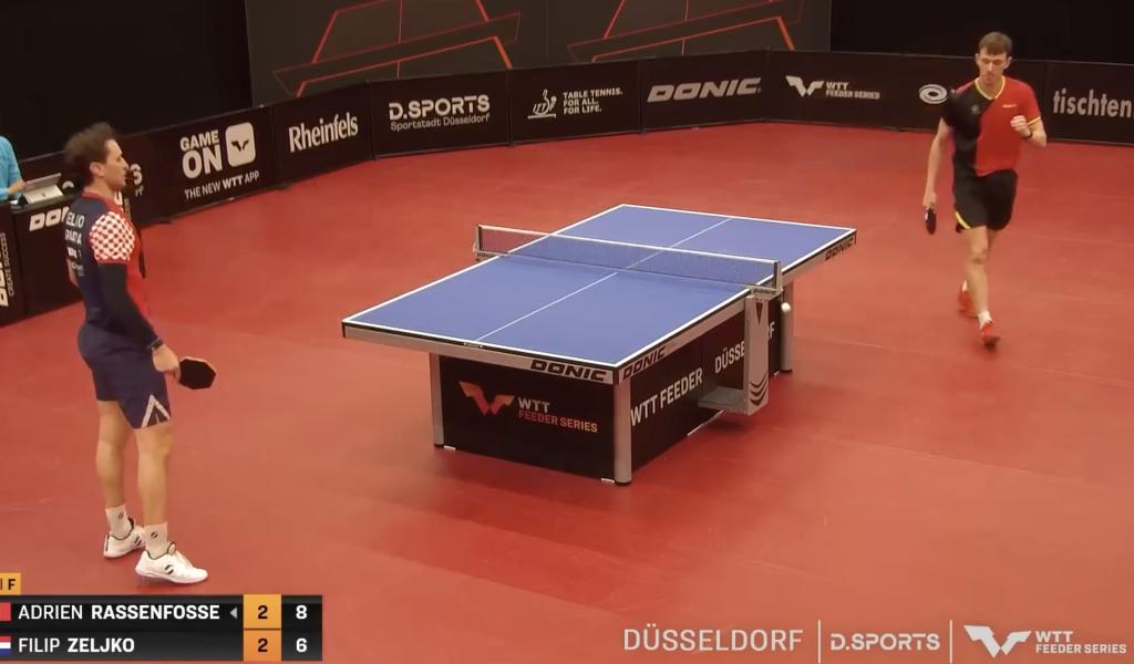 1er titre en simple et la 52ème place mondiale pour Adrien Rassenfosse