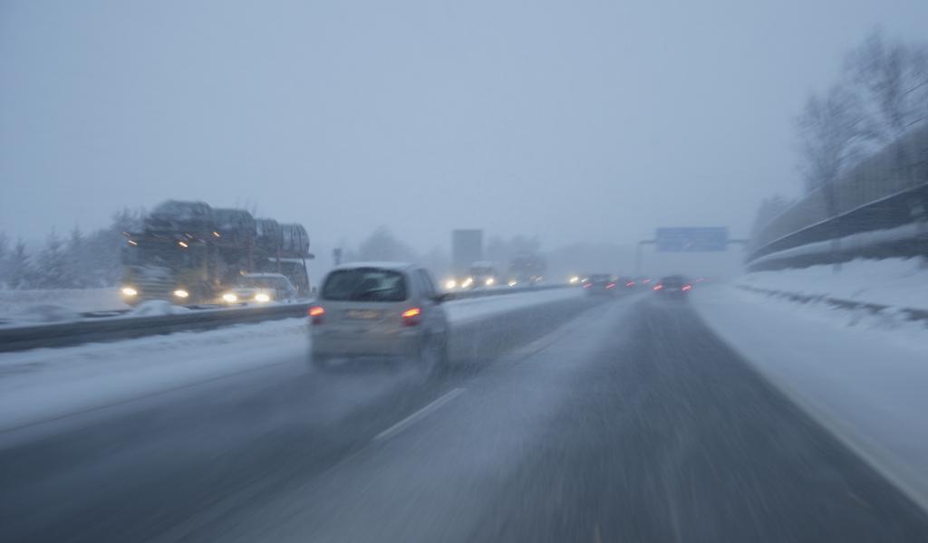 Météo : alerte jaune aux conditions glissantes et 1722 activé