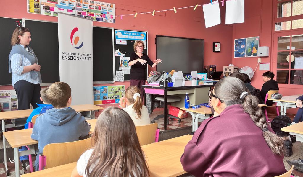 Dolhain: des élèves plongés dans la réalité des reporters de guerre