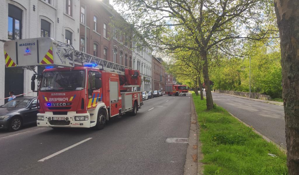 Verviers : chaudière en feu, intervention rapide des pompiers