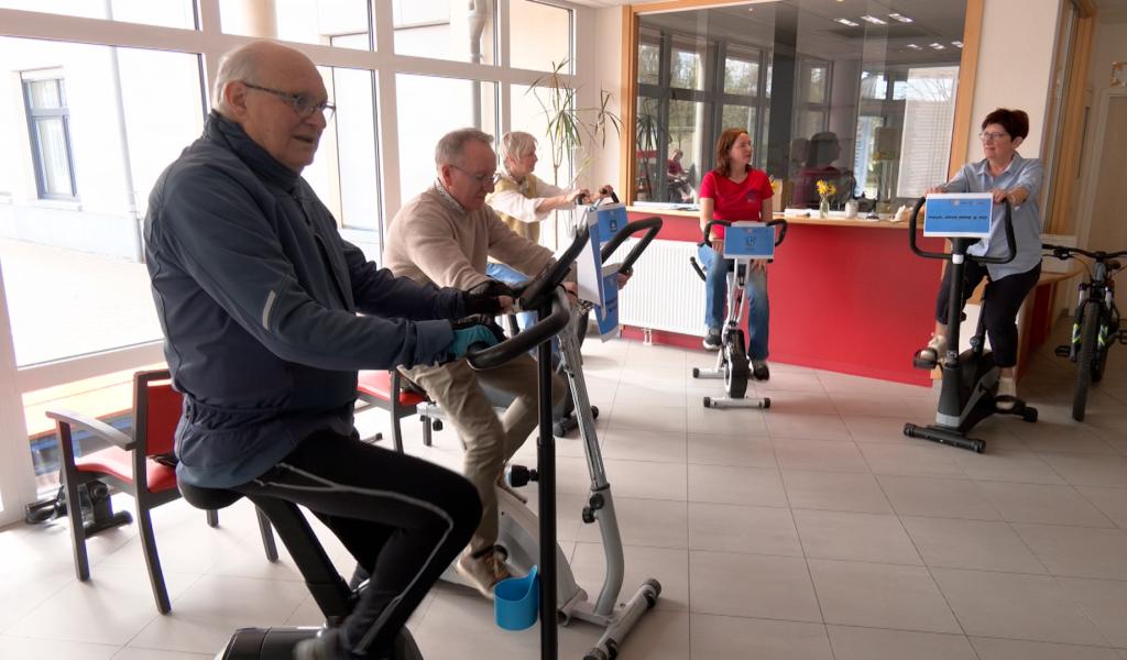 24h à pédaler pour la bonne cause aux Jardins d'Elisabeth à Waimes