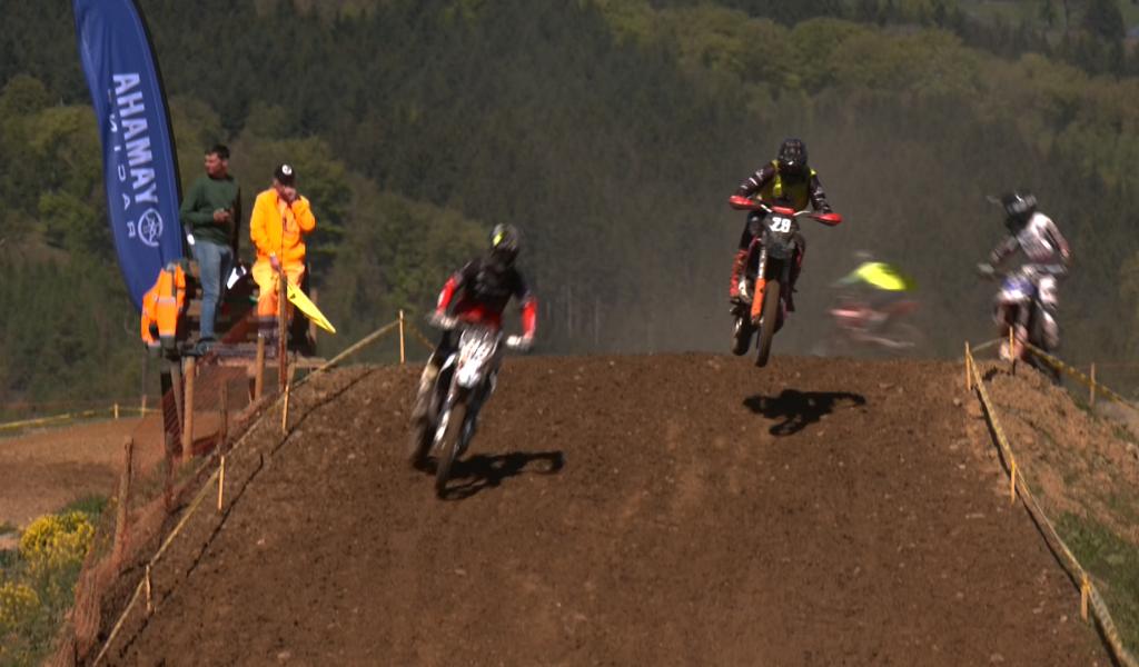 Motocross: première compétition sur le nouveau circuit de Lierneux