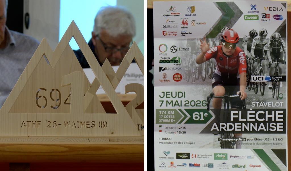 Deux plateaux pour l'asbl Société Flèche Ardennaise