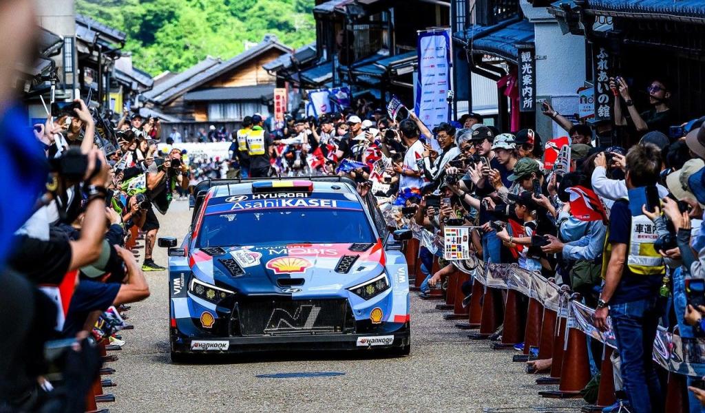 Neuville impuissant au Rallye du Japon face à l’hégémonie Toyota